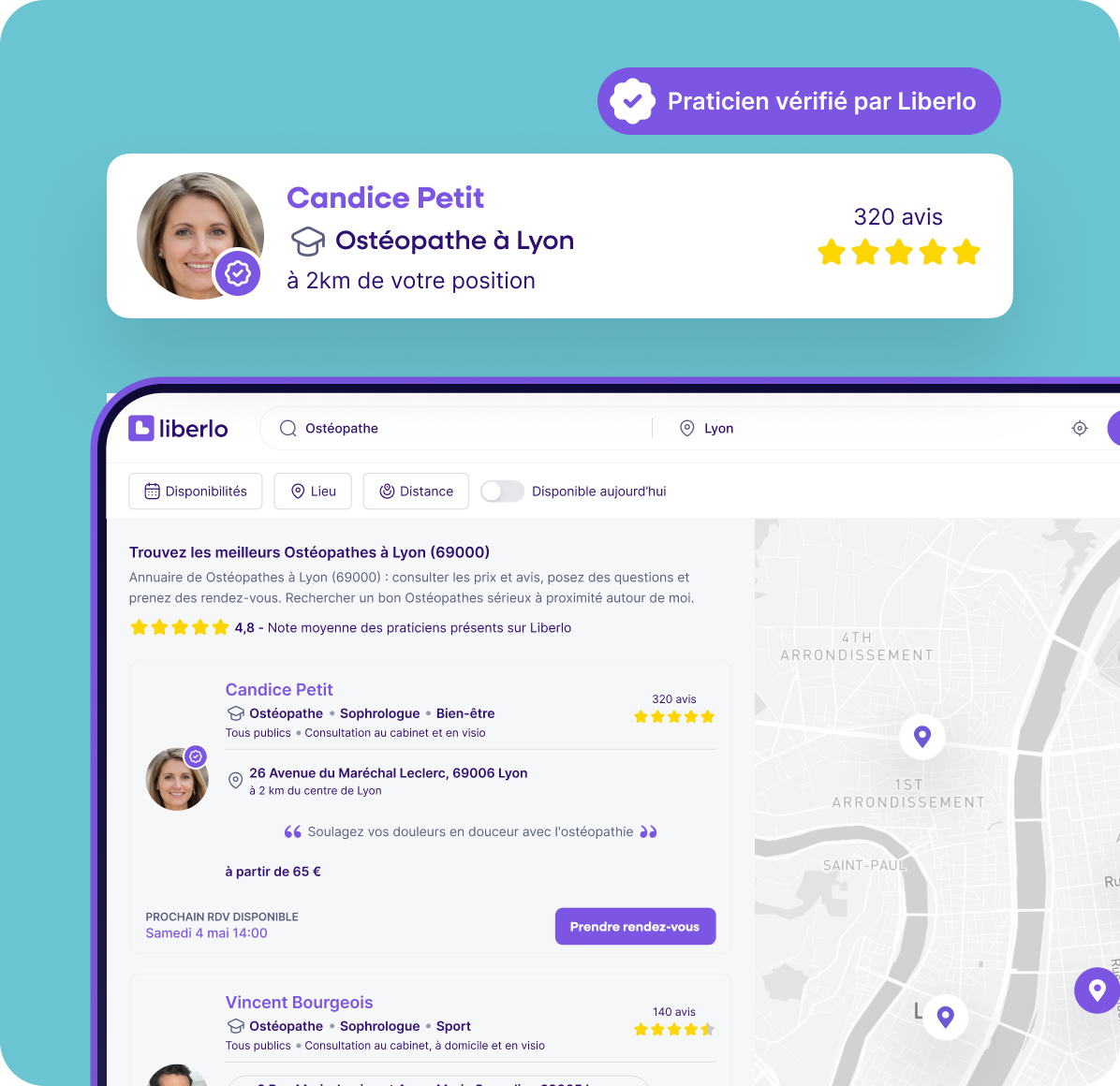 Verified practitioner badge from Liberlo