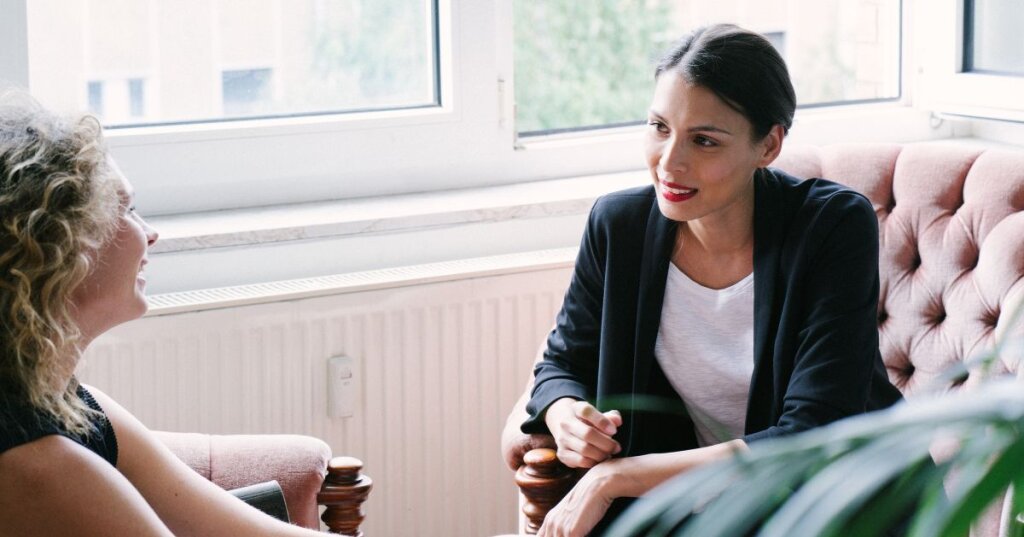 séance d'un coaching professionnel