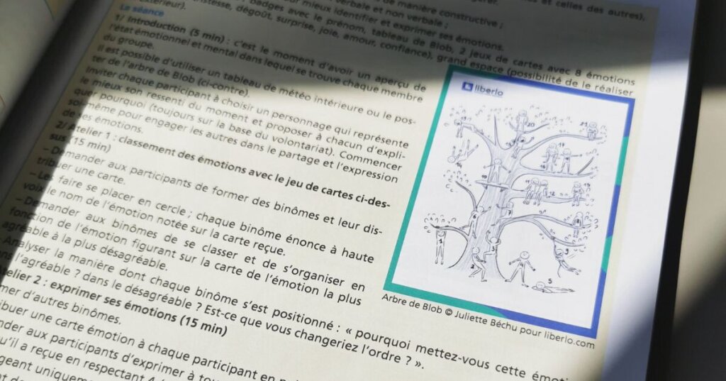 editions delagrave liberlo collaboration bac pro sapat mp7 illustration du blob tree dans le manuel scolaire