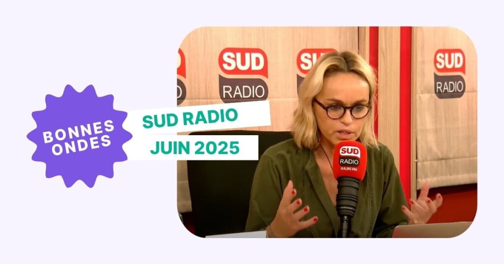 cécile de ménibus lors de l'émission de radio avec kévin berthon co fondateur de liberlo
